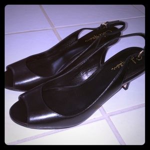 Cole Haan BlackAir Talia Sling Heel Leather Size 8